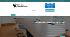 Desktop Screenshot of carolinaremarketingofficefurniture.com